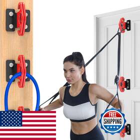 B0d97ysttx Komohom Resistance Band Wall Mount System 6pcs Anchor For