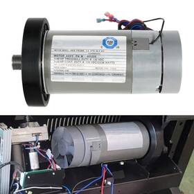M-405560 Kozlira Treadmill Dc Drive Motor With Flywheel 3.0 Hp 130 Vdc 2238 Watts F