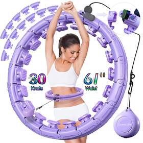 B0ctwsfjt5 Leann L Fe U1-30 Magnetic Weighted Hula Hoop - 19 Inch -61 Waist Custom Colors