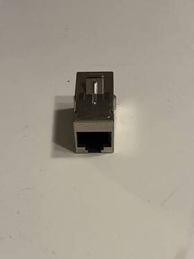 0017-00021-3195 Life Fitness Treadmill Bike Elliptical Rj45 Coupler Cat5e