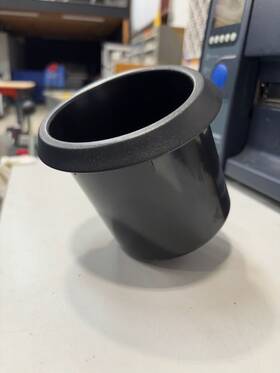 1001740-2400 Life Fitness Treadmill Charcoal Grey Cup Holder