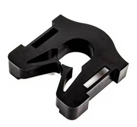 1008566-0001 Life Fitness Increment Weight Guard Black Plastic Oem Insignia