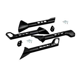 1023394-0001 Life Fitness Treadmill Plastic Bullhorns With Keypads And Hrdware Kit