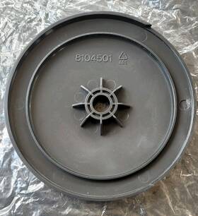 8104501 Life Fitness Gray Round Plastic Cover Mj Row Lat Tricep