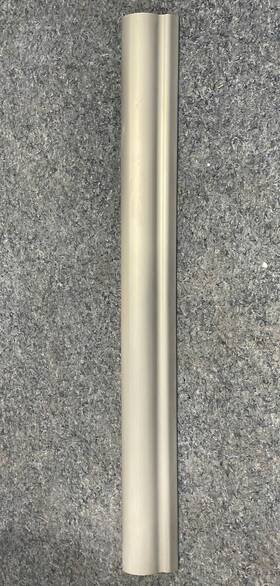 Ak65-00093-0004 Life Fitness Treadmill Left Frame Lower Extrusion Cover Lst2573
