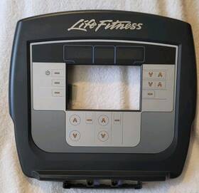Ak70-00022-0001 Life Fitness Console Front Bezel Non Tread Bike Elliptical Plastic Replacement
