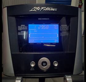 Bas-000x-0303 Life Fitness X1 Elliptical Display Console Panel Cp709 Free Ship Bas-000x-0303 Life Fitness X1 Elliptical Display Console Panel Cp709 Free Ship