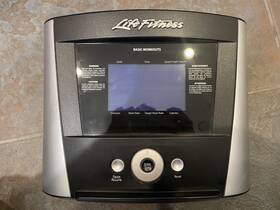 Bas-000x-0203 Life Fitness Cp697 Display Console Panel