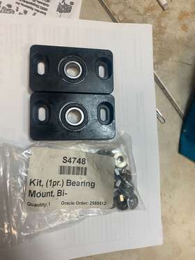 Gk63-00002-0077 Life Fitness Kit 1pr. Bearing Mount Bi-directional Part S4748