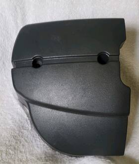 Gk65-00002-0022 Life Fitness 95t Treadmill Rear Frame Cover End Cap Plastic Dark Gray Left