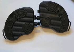 Jd-22a Life Fitness Bike Cycle Black Pedals Pair Oem Replacement Parts 9/16 Inch