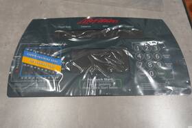 Ok61-01277-0001 Life Fitness Bike Console Overlay Zone Training Oem Nib Cycle