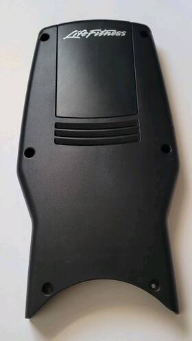Ok69-01122-0000 Life Fitness 95x Elliptical Black Plastic Back Console Panel Cover Oem