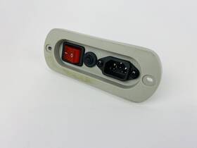 Pp341 Life Fitness T3 Treadmill Power Entry Plate Switch Breaker Inlet Set