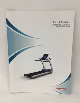 T5-xx00-0103 Life Fitness T5-xxxx-0103 Treadmill Manual