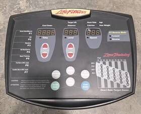 X3-xx0x-0102 Life Fitness X3 Elliptical Display Console