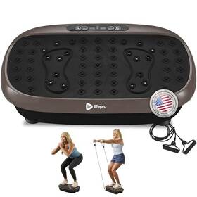 Lifepro 810090933474 Lifepor Hexaplate Lite Vibration Plate Exercise Machine Lp-hxpltl-brnz - Bronze