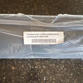 206122500310141 Lifespan Treadmill Walking Belt Black 500x3100 Model