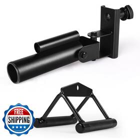 B0btbzhfk6 Lionscool Power Rack Landmine Attachment T-bar Row Home Gym 3x3 Uprights