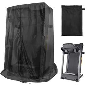 Luxiv 438051304107 Black Treadmill Cover 46 Inch L X 38 W 66 H Dustproof Waterproof