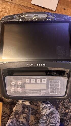 Matrix Jht-156 Cardio Console New With Us Tv Tuner Part Number Jht-156u-00a1e