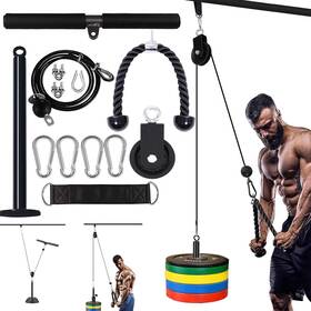 Monfasye B08dkyns5j Mtgluk Cable Pulley System Upgraded Diy Lat And Lift Weight