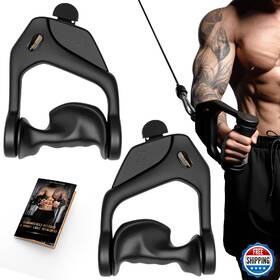 B0fnr6qpg5 Most Grip Ergonomic Non-slip D Handle Cable Attachment For Lat Pulldown Gym Cabl