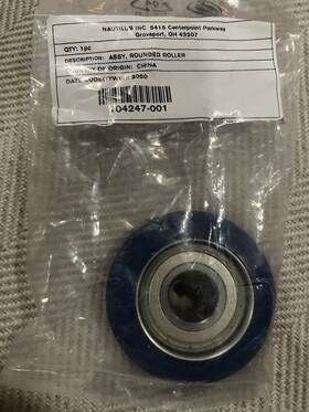 104247-001 Nautilus Assy Rounded Roller 8 Total