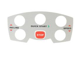 Sm41264 Nautilus Treadmill Ergo Keypad Overlay T912 T914 Decal Quick Start Stop