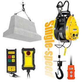 Newtry Les-s300 660lb Electric Hoist Rapidrise Pro 62ft/min Fast Winch With