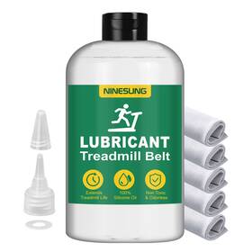 Ninesung 027685989536 Silicone Treadmill Lubricant/treadmill Lube 16 Ounces Oil With Hard