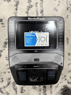 400589 Nordictrack Commercial 14.9 Elliptical Display Console Assembly