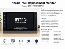 421914-rr73f303729 Nordictrack Replacement Monitor