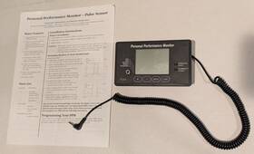 6697 Nordictrack Untested Nordic Track Personal Performance Monitor - Repair/parts Original Doc