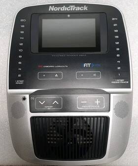 Ntel09717.1 Nordictrack C 9.5 Elliptical Console With 7inch Touchscreen Ifit Display