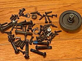 Ntl19221 Nordictrack Various Size Of Hardware/screws From Nordic Track 2950 Treadmill Model