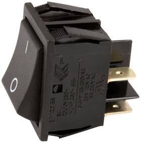 124026 Norlake Power Rocker Switch Dpst 125/240v