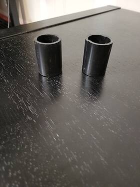 160b Pacemaster Silver Select Treadmill Handrail Spacers