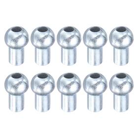 Pta241111tt002901 Patikil Cable Ball Stopper 10pcs Gym Machine Accessories For 5mm Silver