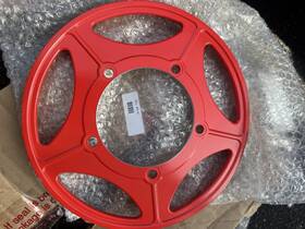 Sp-16-1 Peloton Crank Arm Belt Pulley Red 10 Inch Diameter