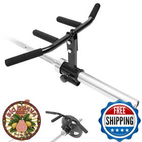 B0d3cwrd4r Powerfeng T Bar Row Attachment Multi-grip Handle For 2 Inch Olympic And 1 Standard Ba