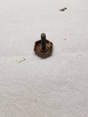 303093-101 Precor Elliptical Front Leveling Foot Leveler