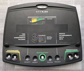 44552-101 Precor Elliptical Display Keypad Overlay Buttons Console Touchsensor