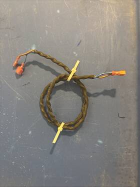 Precor 720052803434 Efx 5.25 Attk Elliptical Brake Lead Wire Ppp000000rx31fu000