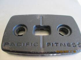 Precor 769548379787 Pacific Fitness 10lb Cast Iron Weight Stacking Plate