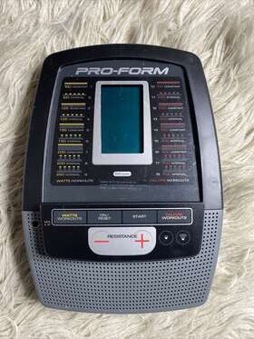 Ebs019914 Proform Pro-form Residential Recumbent Bike Display Console Untested