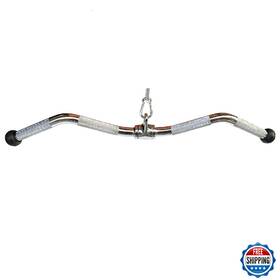 B0d5wmfhh2 Rivotrance Wide Grip Lat Pulldown Bar Curl Attachment 72cm Chrome Gym