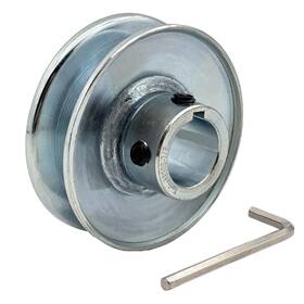 Ab300-7 Saelno Ab300-7/8 Single Groove Web Sheaves V Belt Pulley 3 Inch Od 7/8 Bore Motor
