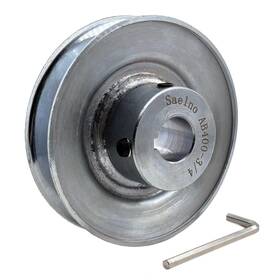 Ab400-3 Saelno Ab400-3/4 Single Groove Web Sheaves V Belt Pulley 3/4 Inch Bore 4 Od Motor