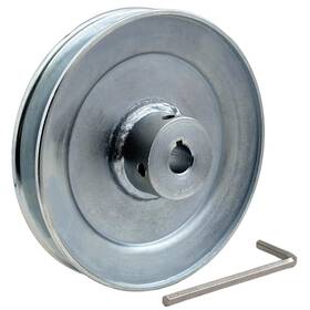 Ab500-1 Saelno Ab500-1/2 Single Groove Web Sheaves V Belt Pulley 5 Inch Od 1/2 Bore Motor Pull